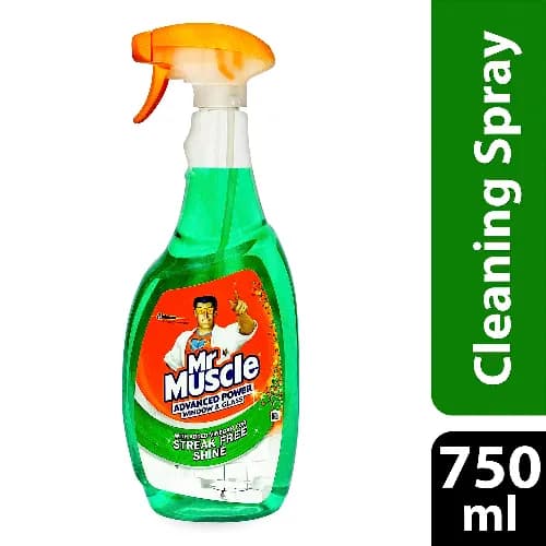 Mr. Muscle Window & Glass Cleaning Spray Advanced Power 750ml