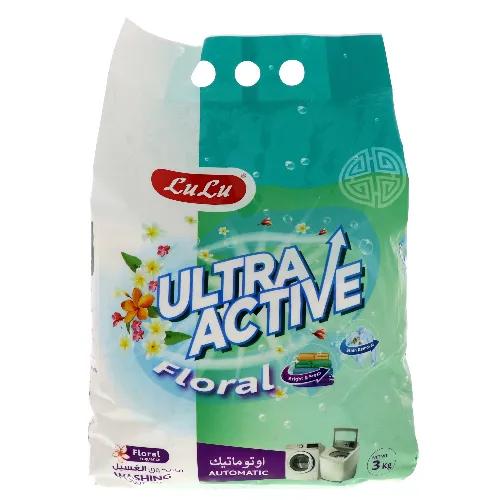 Lulu Ultra Active Washing Powder Floral 3Kg