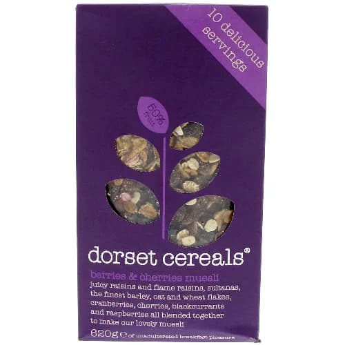 Dorset Cereals Berries & Cherries Muesli 620g