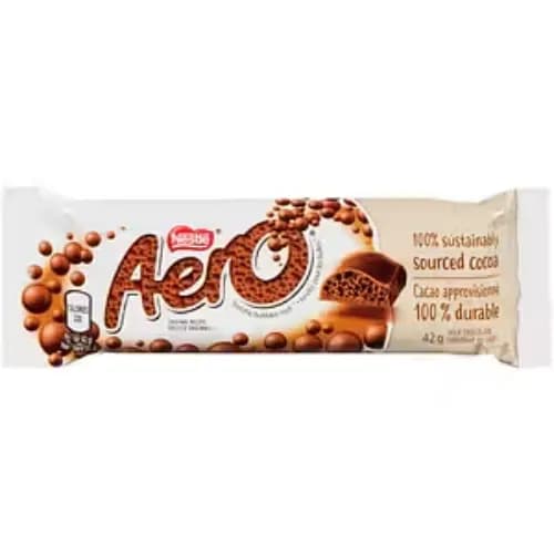 Nestle Aero Milk Chocolate Bar 36g