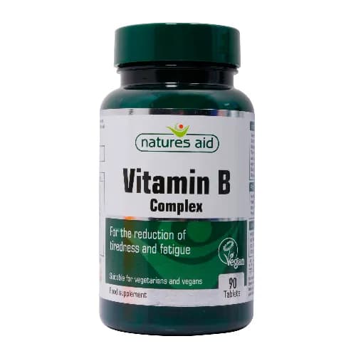 Natures Aid Vitamin B Complex Tab 90Pcs