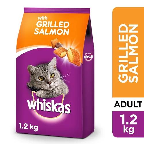 Whiskas Grilled Salmon Dry Food Adult 1+ Years 1.2g