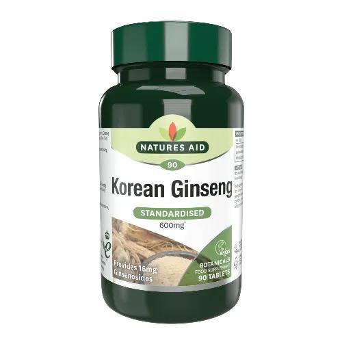 Naturals Aid Korean Ginseng 90 Tablets 