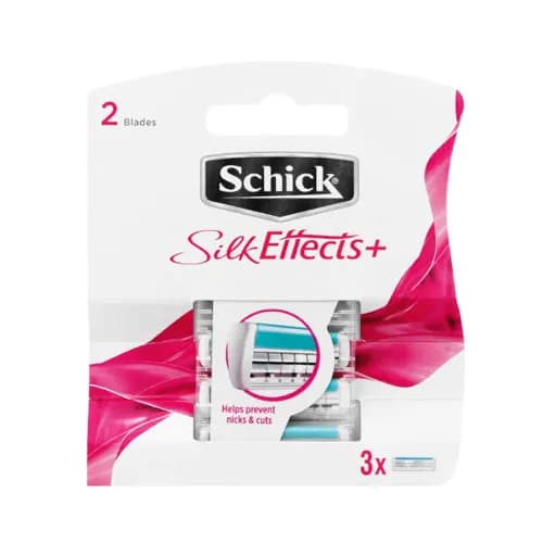 Schick Silk Effects Razor Blades 3 per pack