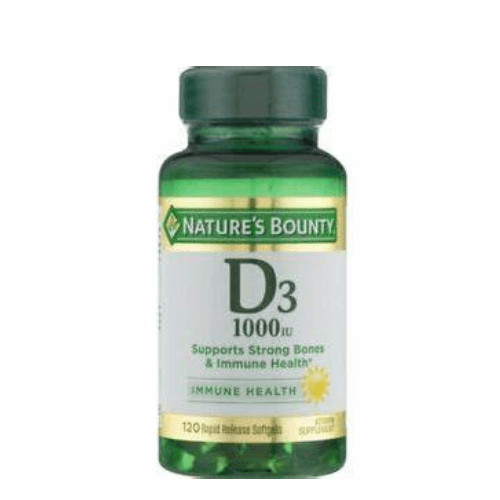 Nature’S Bounty Vit D3 1000 Iu 120 Softgels