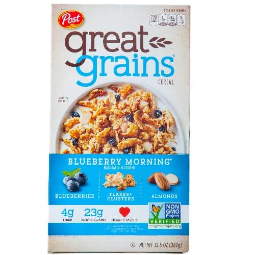 Post Cereal Blueberry Morning 382g