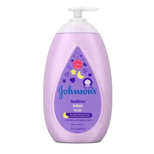 Johnson's Baby Bedtime Lotion With Soothing Natural Calm Essences - Parabens Free, Dyes Free, Phthalates Free 300ml