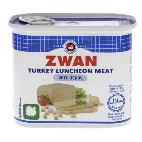 Zwan Turkey Luncheon Meat With Herbs 340g