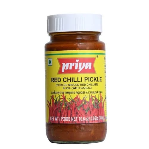 Priya Sliced Mango Pickle in Oil 300 gr