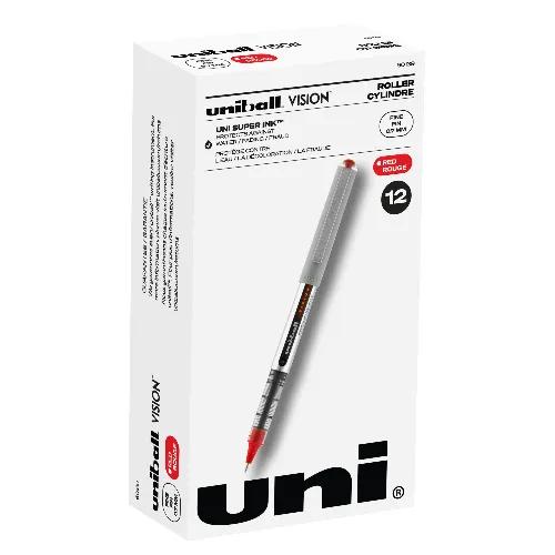 Uni-Ball Eye 0.7mm Red Ink Fine Tip Rollerball Pen 1 pcs