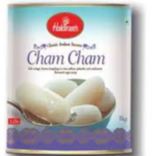 Haldiram's Cham Cham Soft Cottage Cheese Dumplings In Sugar Syrup 1kg