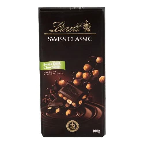 Lindt Swiss Classic Dark Chocolate 100 G