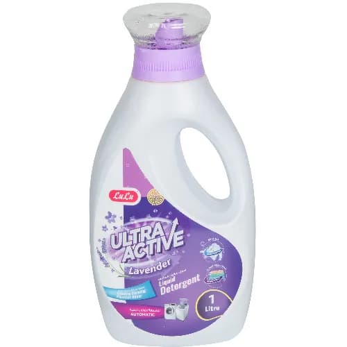 Lulu Ultra Active Lavender Liquid Detergent 1 ltr