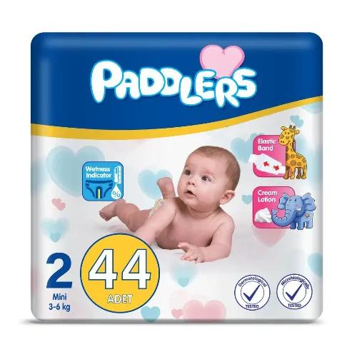 Paddlers Mini Baby Diapers Size 2 (3-6kg) 44 per pack