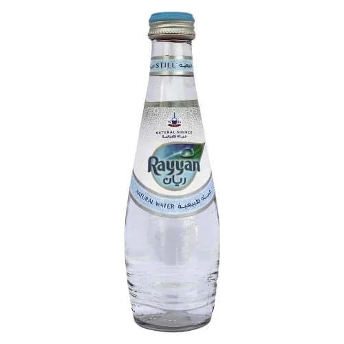 Rayyan Natural Water Glass Bottle 250ml 250 ml