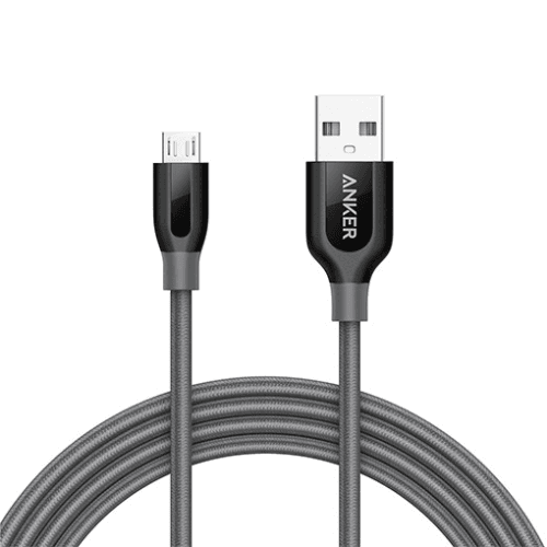 Anker 3feet Powerline Micro Usb Cable A8132H12 Black