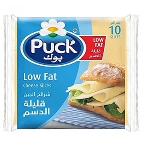 Puck Low Fat Cheese (10 Slices) 200 gr