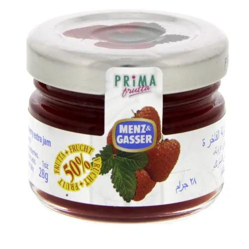 Menz & Gasser Strawberry Extra Jam 28g