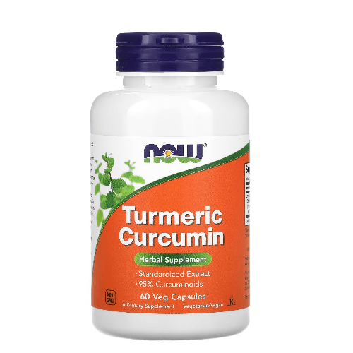 Now Turmeric Curcumin 60 Cap