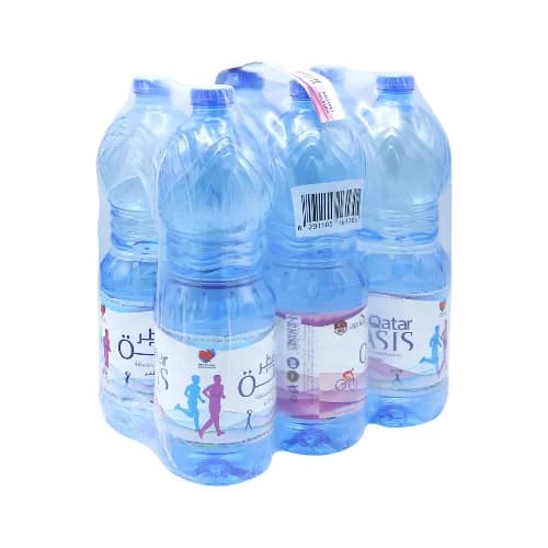 Qatar Oasis Balanced Water (6x1.5L) 6 x 1.5 L