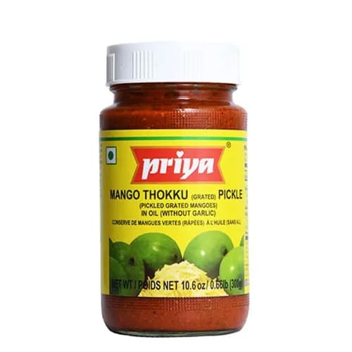 Priya Grated Mango Pickles in Oil 300 gr