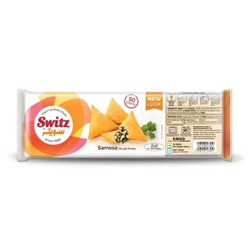 Switz Frozen Samosa Dough Sheets - vegetarian 50 sheets