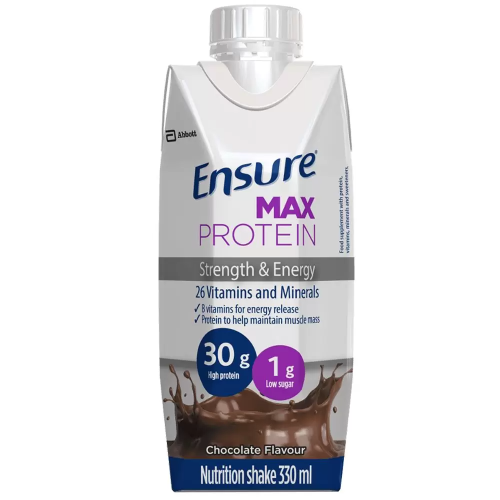 Ensure Max Protein Nutrition Shake, Chocolate - 330Ml