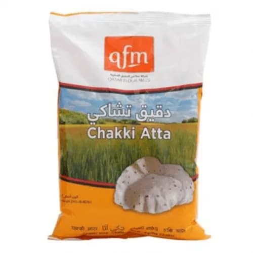 QFM Chakki Atta - vegetarian, artificial additives free 2 kg