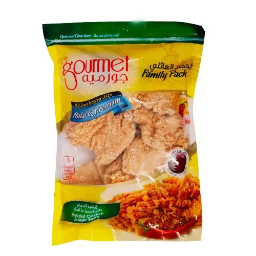 Gourmet Frozen Spicy Breaded Chicken Zinger 1kg