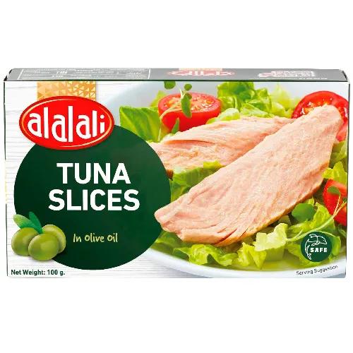 Al Alali Tuna Slices In Olive Oil 100g