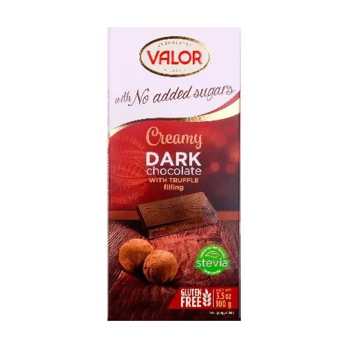 Valor Creamy Dark Chocolate With Truffle 100g