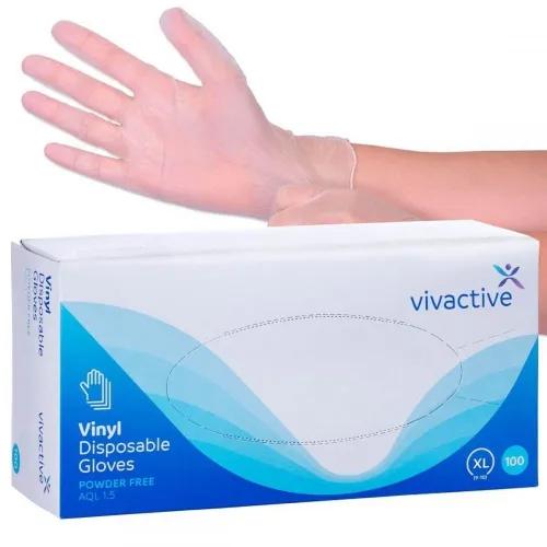 XL Vinyl Gloves 100 per pack