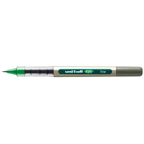 Uni-Ball Eye Green Ink Fine Tip Rollerball Pen 1 pcs