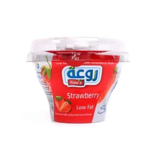 Raw'a Low Fat Strawberry Yogurt 150 gr