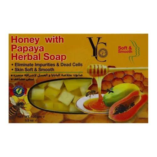 Yc Honey Papaya Herbal Soap 100G