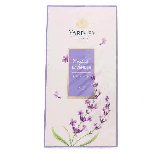 Yardley English Lavender Luxury Soap 3 x 100g