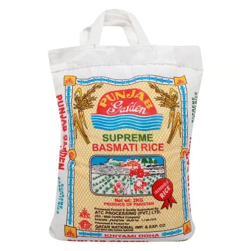 Punjab Garden Supreme Basmati Rice 2 kg