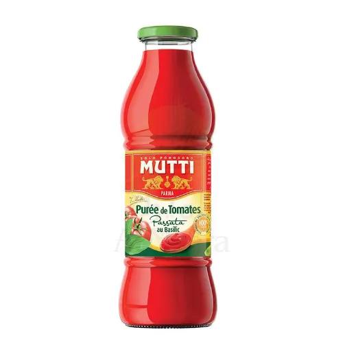 Mutti Puree Tomato Basilic 700G