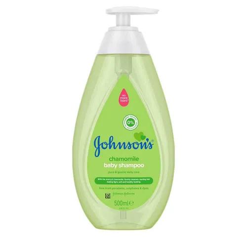 Johnson’s Baby Hypoallergenic Shampoo With Chamomile - Dye Free, Paraben Free, Sulphate Free 500ml