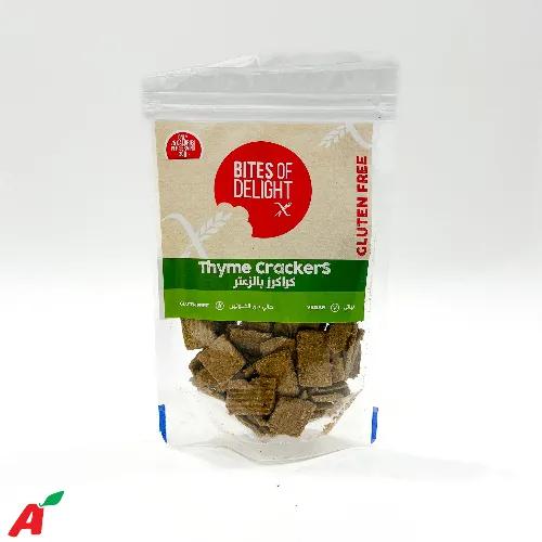 Bites Of Delight Gluten Free Thyme Crackers 80g