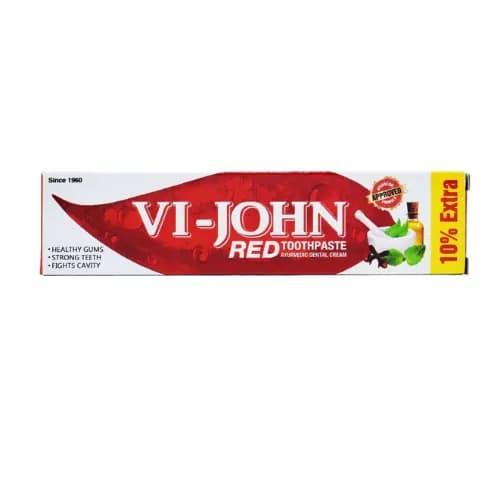 Vi-John Red Toothpaste (10% Extra) 100 gr