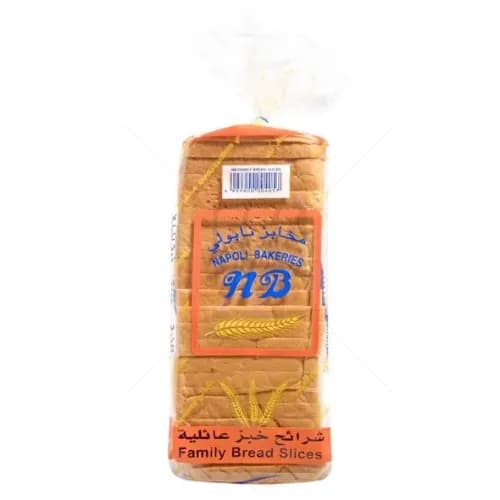 Napoli Bakeries Sliced White Bread 635 gr