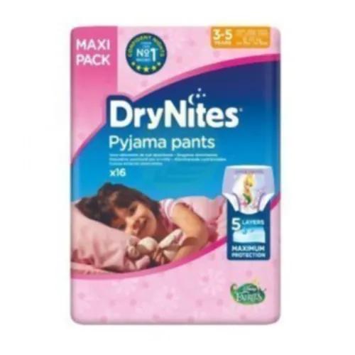 Drynites Pyjama Pants Girls 16S