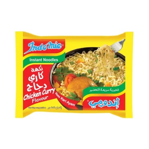 Indomie Instant Noodles Chicken Curry Flavor 75g