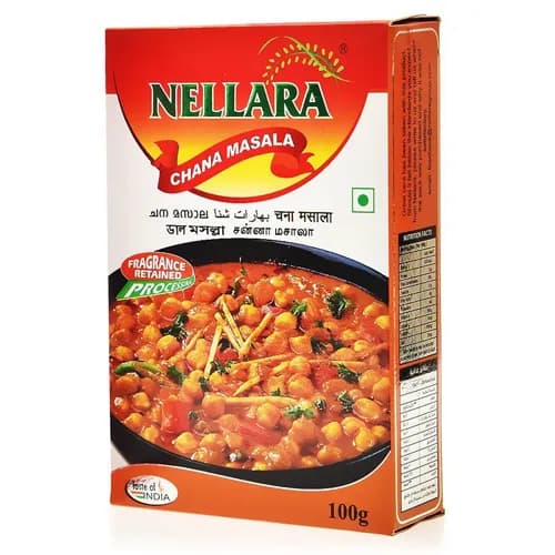 Nellara Chana Masala - vegetarian 100 gr