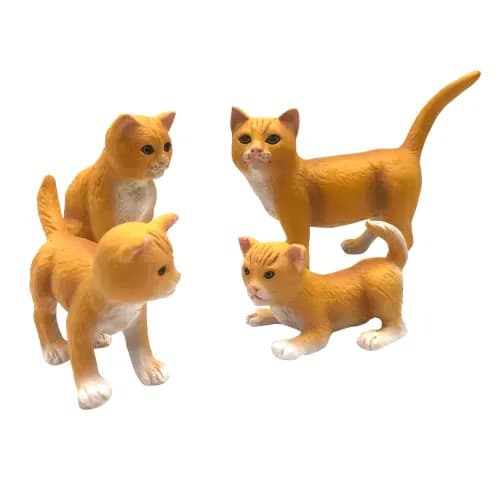 Cat Family Green Toy Candy 35 Gr