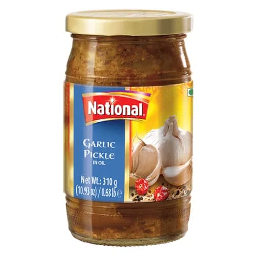 National Garlic Pickle In Oil 310 gr