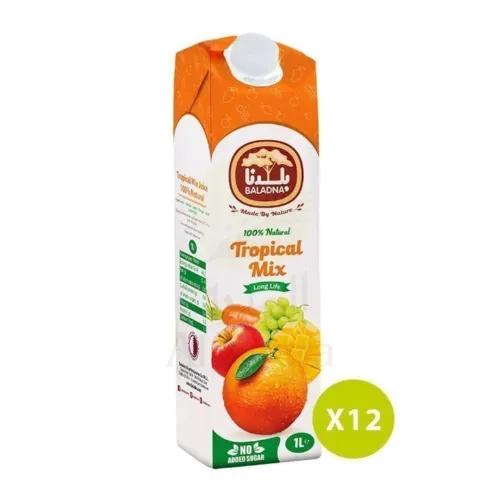 Baladna Uht Tropical Mix Juice, 1L