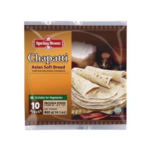 Spring Home Frozen Chapatti (10 Pieces) 400 gr