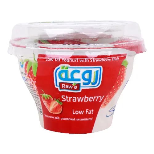 Rawa Low Fat Strawberry Fruit Yoghurt 150 Grams